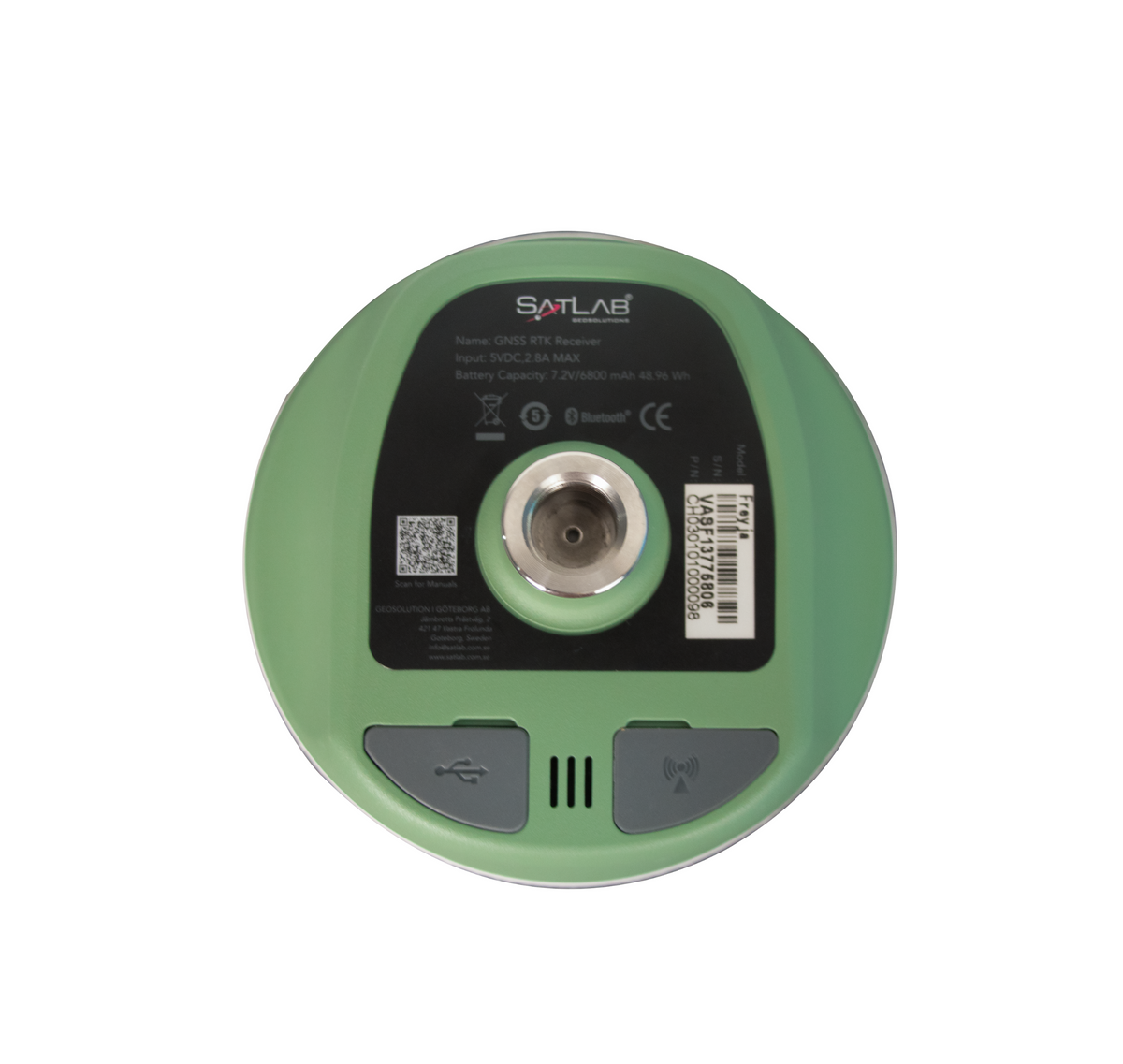 EQUIPO MÓVIL GNSS RTK FREYJA – SatLab México