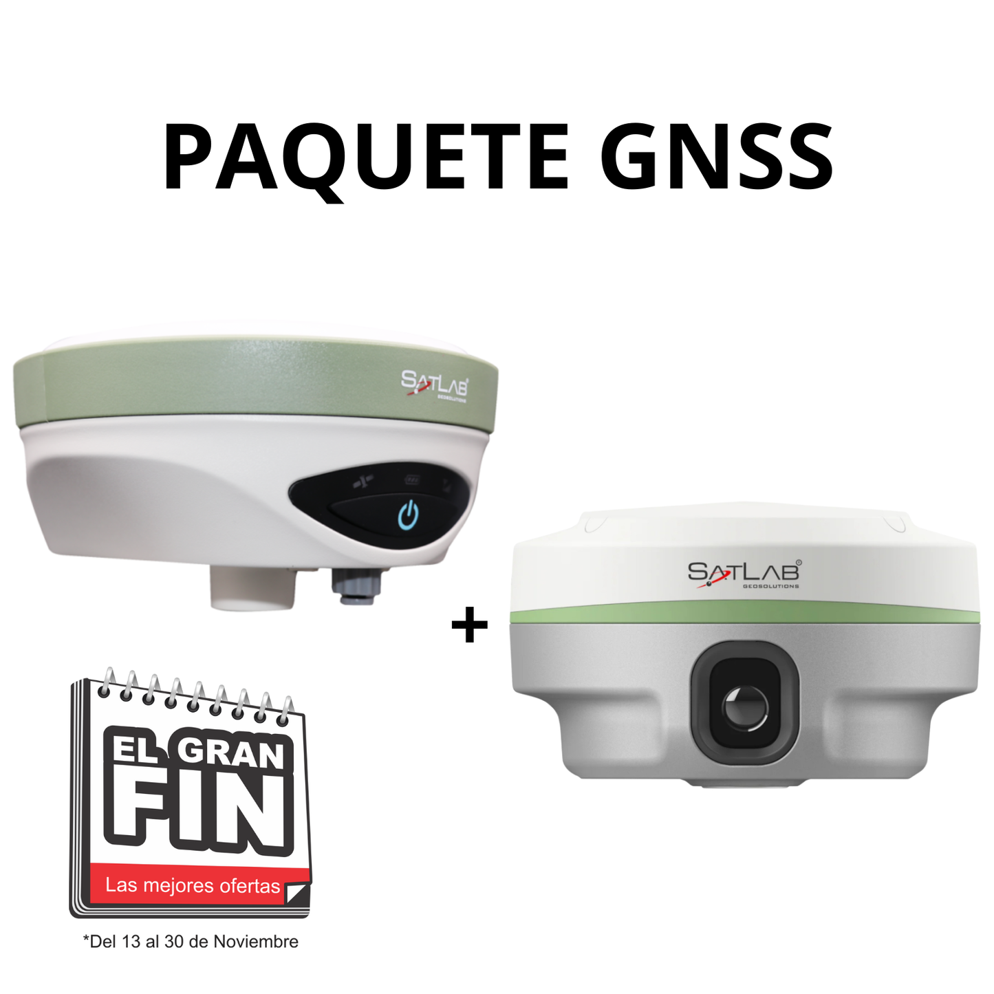 PAQUETE GNSS BASE SL900 CON RADIO EXTERNO, MÓVIL EYR